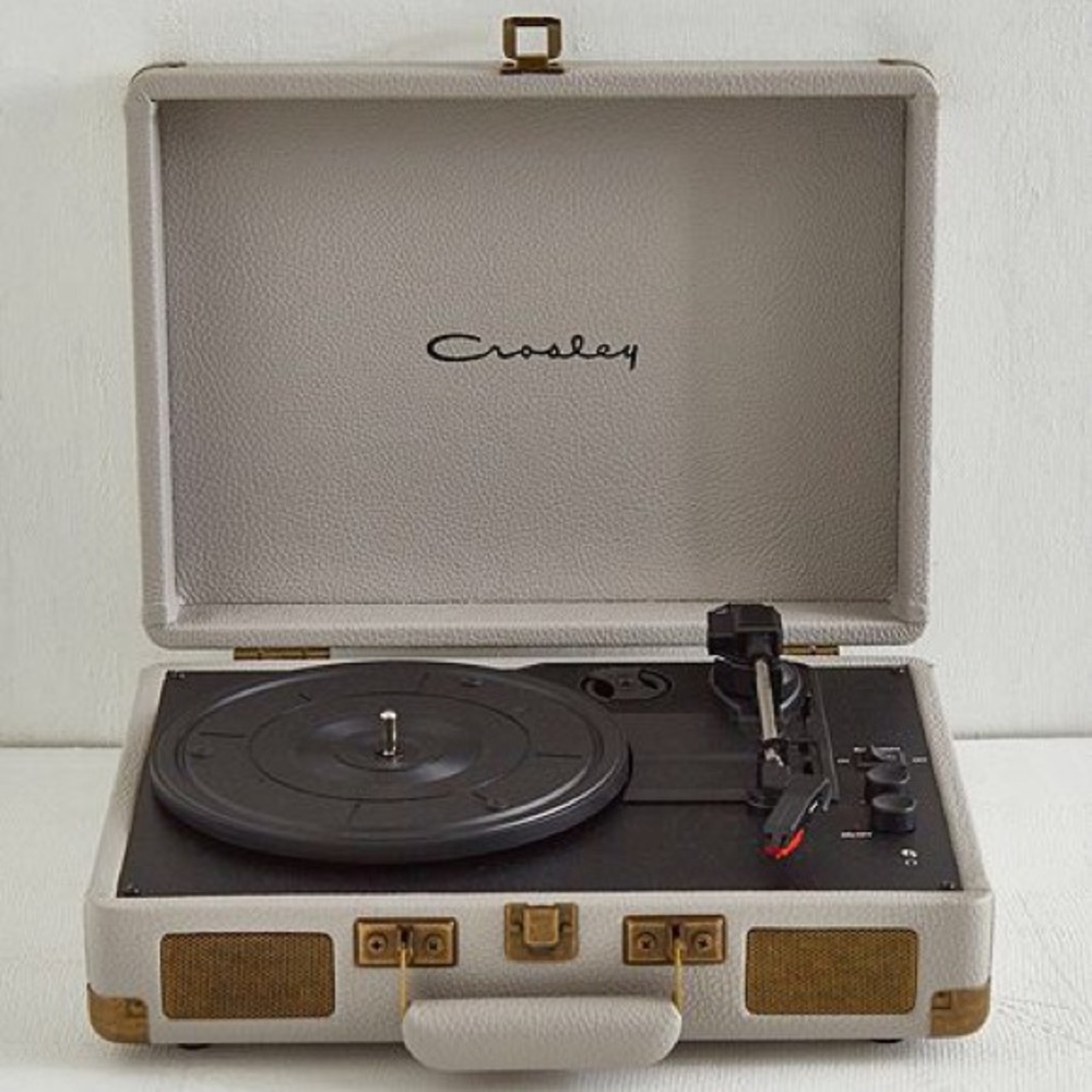 Urban outfitters gray record player Crosley